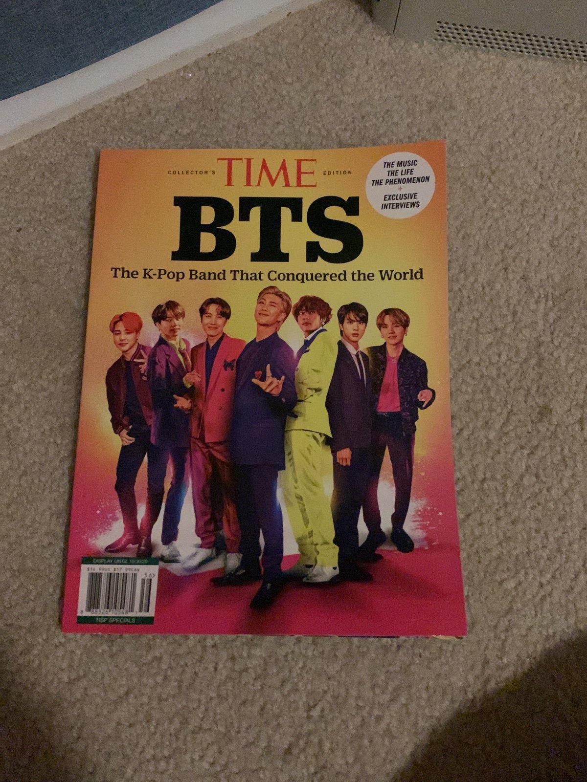 BTS Collector’s Time Edition Magazine