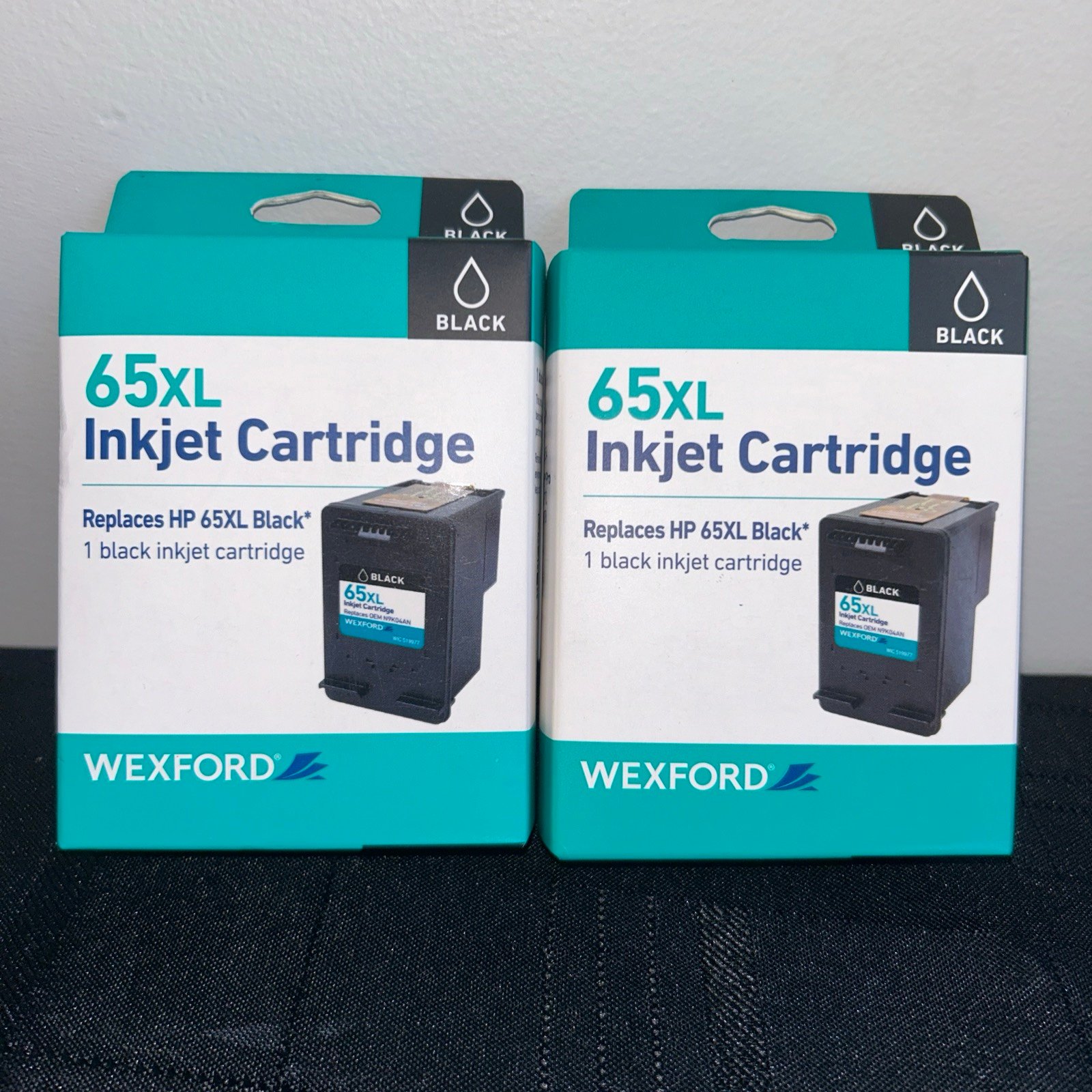 (Lot Of 2) WEXFORD HP 65 XL Inkjet Cartridge Black