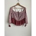 Tularosa Syrah Womens Halter Off Shoulder Blouse Size XS