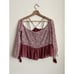 Tularosa Syrah Womens Halter Off Shoulder Blouse Size XS