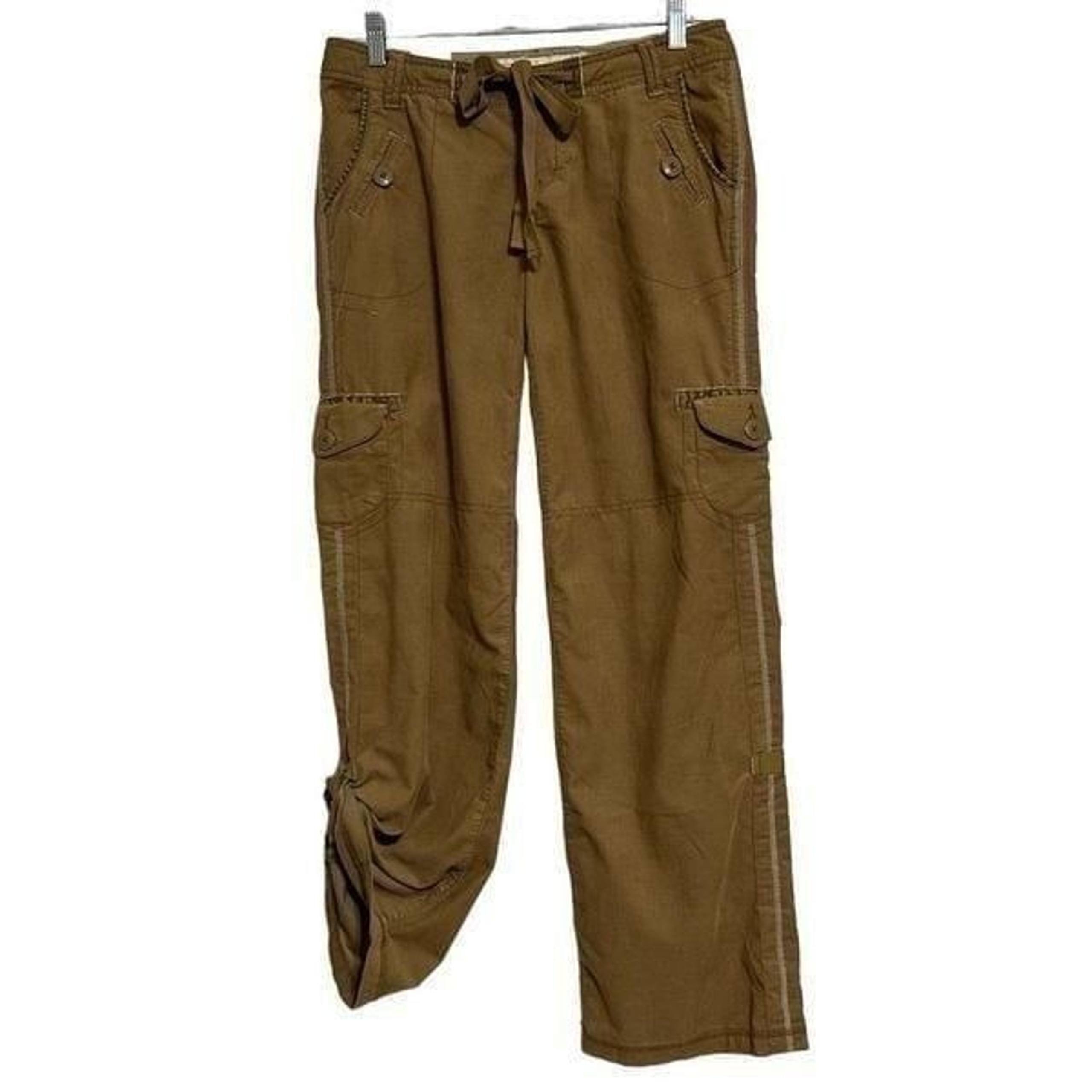 NWT Mossimo Supply Co. Pants Womens Size 9 Brown Low Rise Relaxed Corduroy Cargo