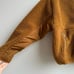 MADEWELL Faux Shearling Fleece Pullover Size Small Dried Cedar Deep Pile Comfort