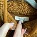 MADEWELL Faux Shearling Fleece Pullover Size Small Dried Cedar Deep Pile Comfort