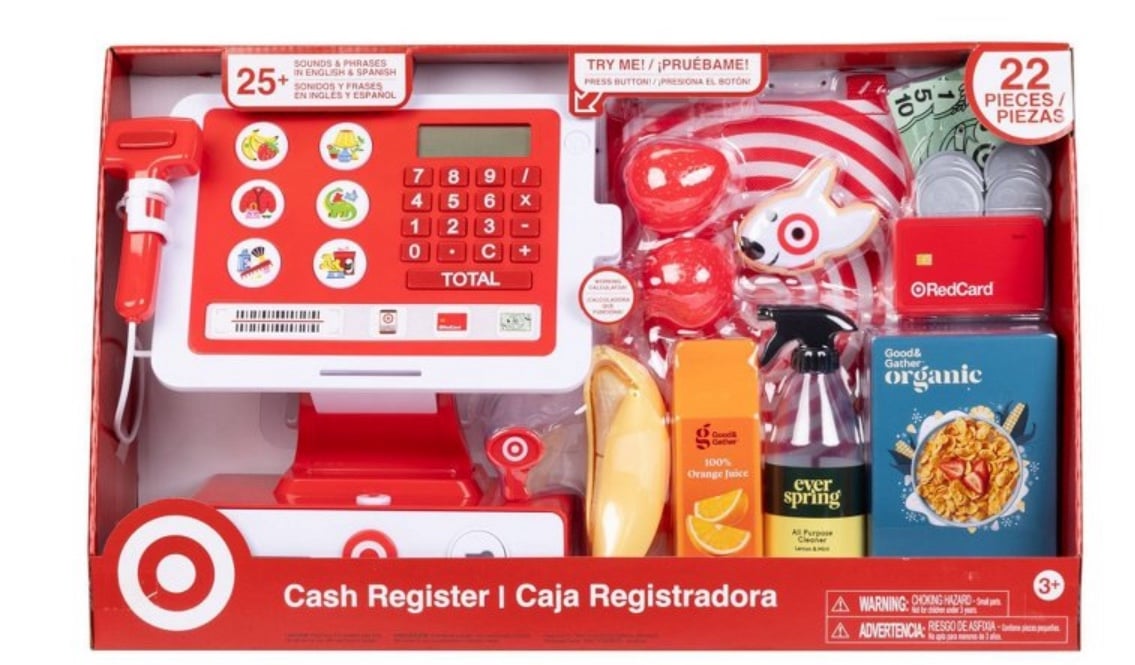 Target cash register toy