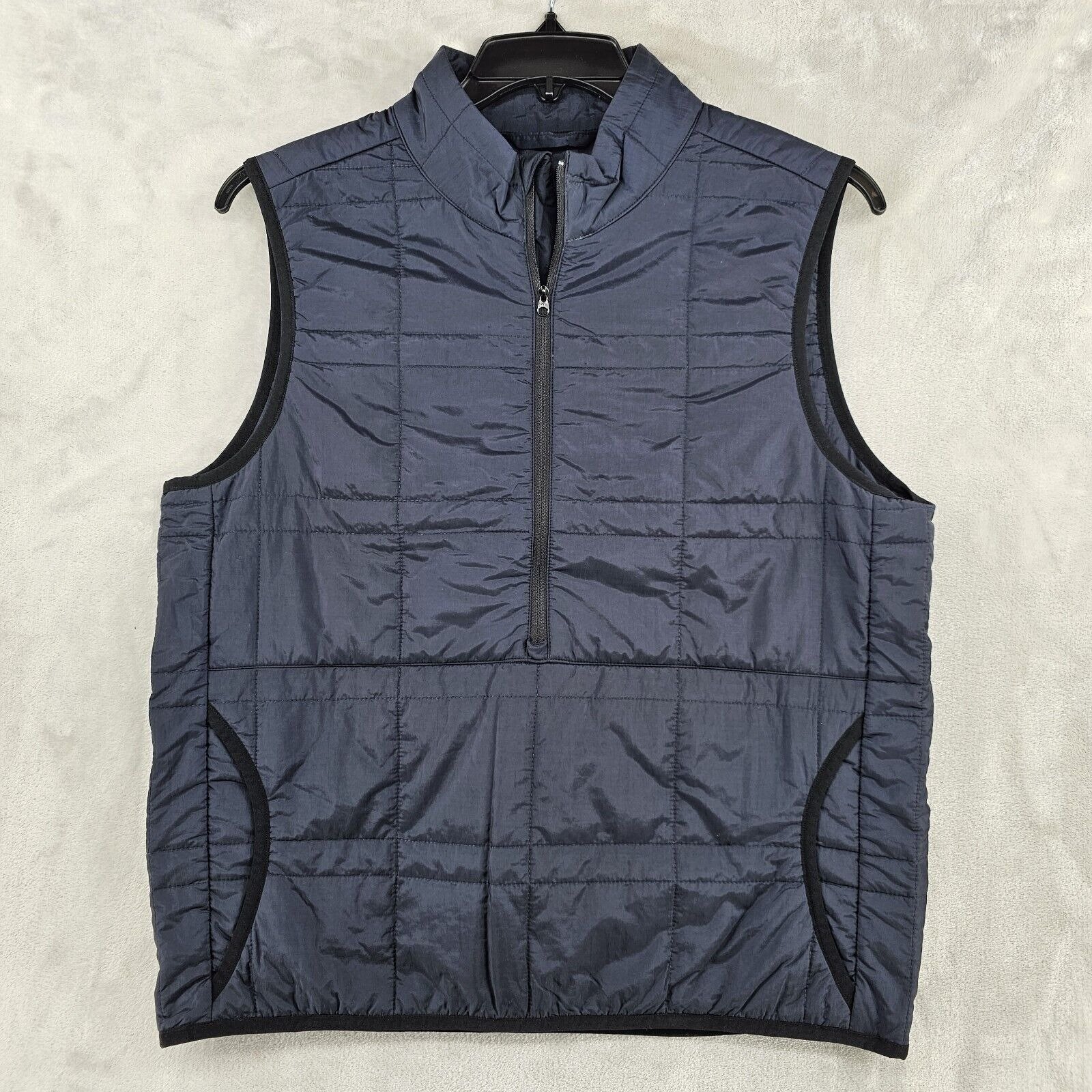 Huckberry PROOF Men's Moonweight Puffer Vest Jacket Blue Medium New