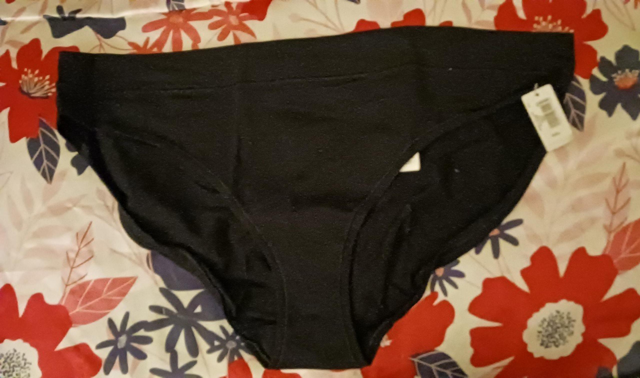 Women's black panties by the Gap Sz XL