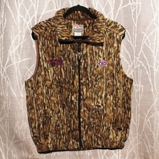Drake TCU Camo / Camouflage Fleece Vest | Small | Winter Hunting Camping