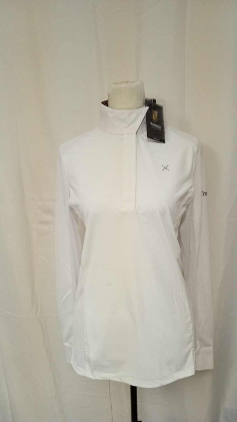 Tredstep- Symphony Solo Milan LS Comp Shirt/ Size S/ Color White/NWT/MSRP109.00
