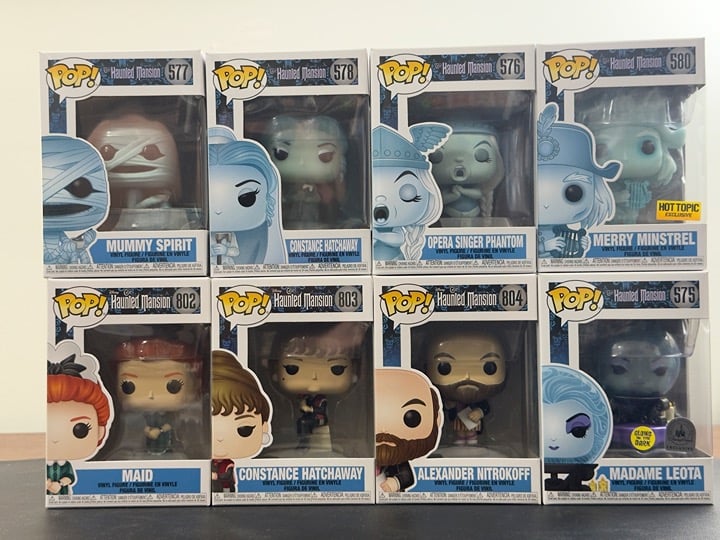 Haunted Mansion Funko Pops