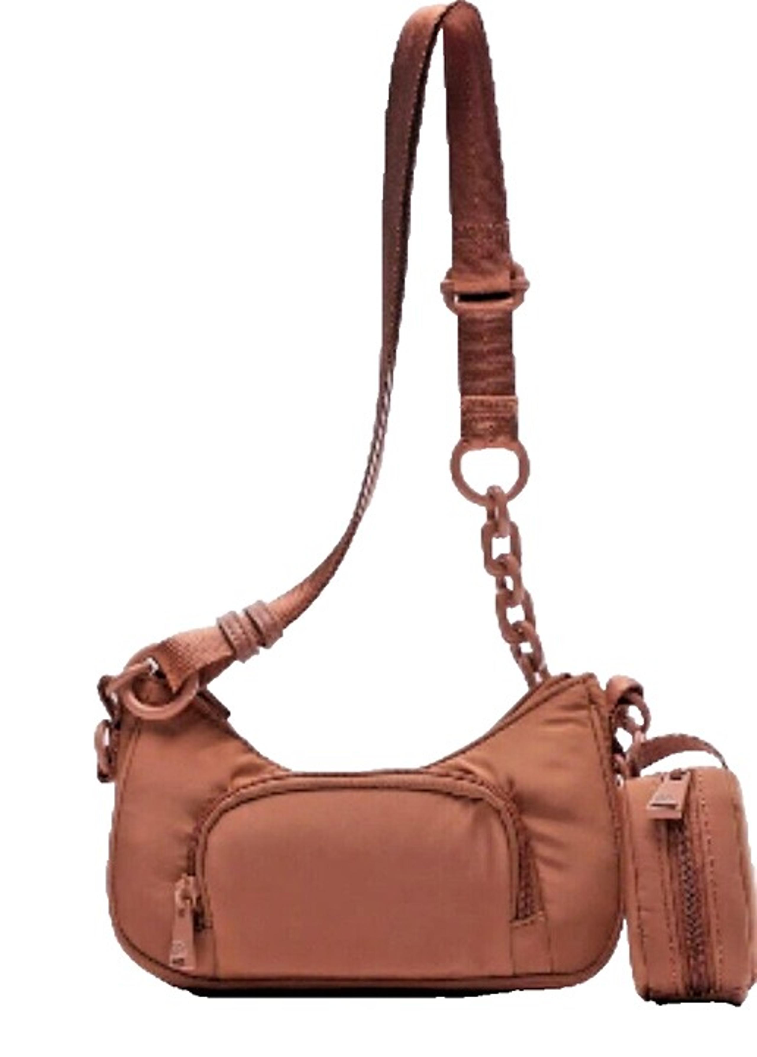 Zara crossbody purse - burnt orange Casual Travel Chain Zipper Adjustable