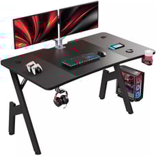 55 Inch Gaming Desk Gamer Gaming Table Computer Desk Ergonomic