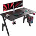 55 Inch Gaming Desk Gamer Gaming Table Computer Desk Ergonomic