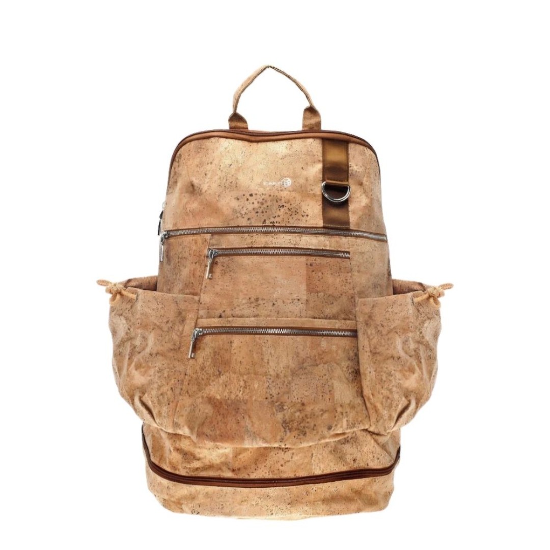 Earth Wood Earth Cork Backpack Horta Unisex Like NEW