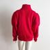 Oscar De La Renta Red Vintage Turtleneck Textured Wool Sweater