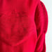 Oscar De La Renta Red Vintage Turtleneck Textured Wool Sweater