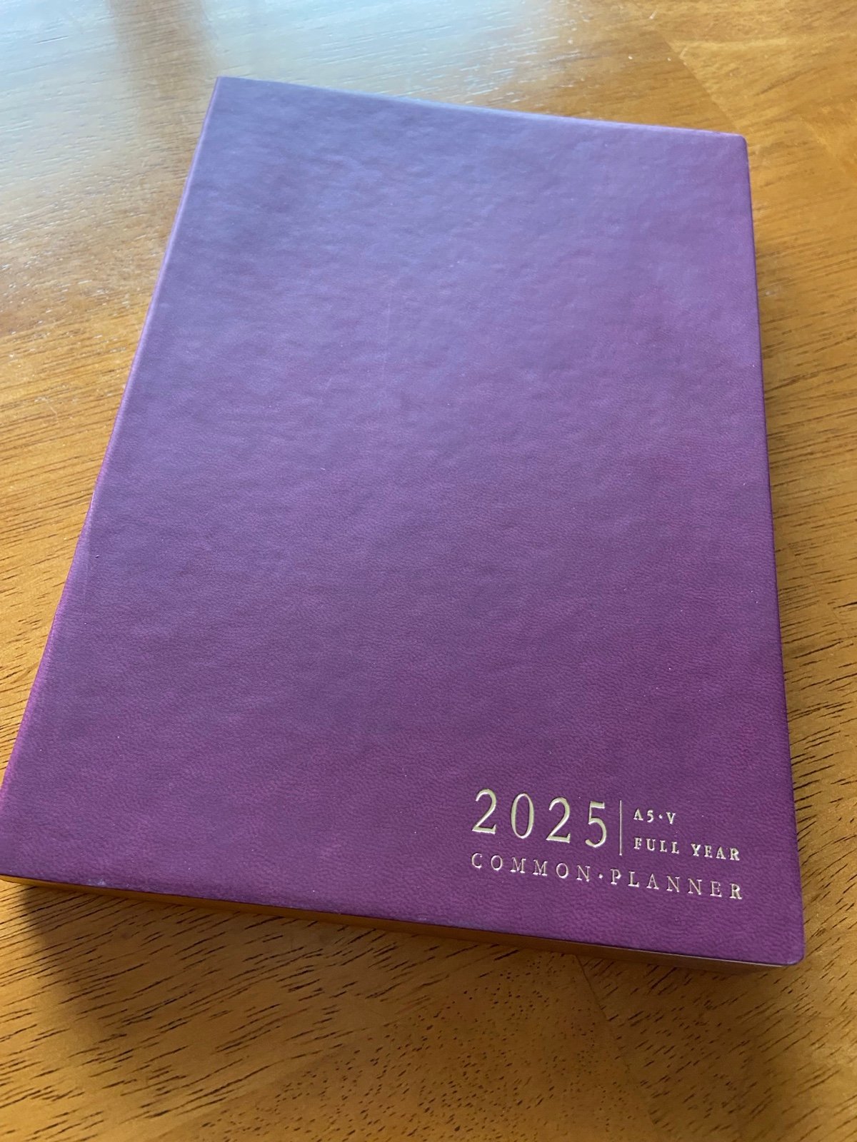 RESERVED FOR CHIQUI’s: Sterling Ink 2025 Mulberry w/Gold A5 & B6 Bundle