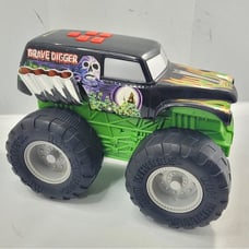 MONSTER JAM TOY MONSTER TRUCK RAMONATOR SOUNDS/LIGHTS TESTED 7'' TALL 11'' WIDE