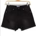 Nordstroms Abound Black Frayed Hem Denim Cutoff Shorts
