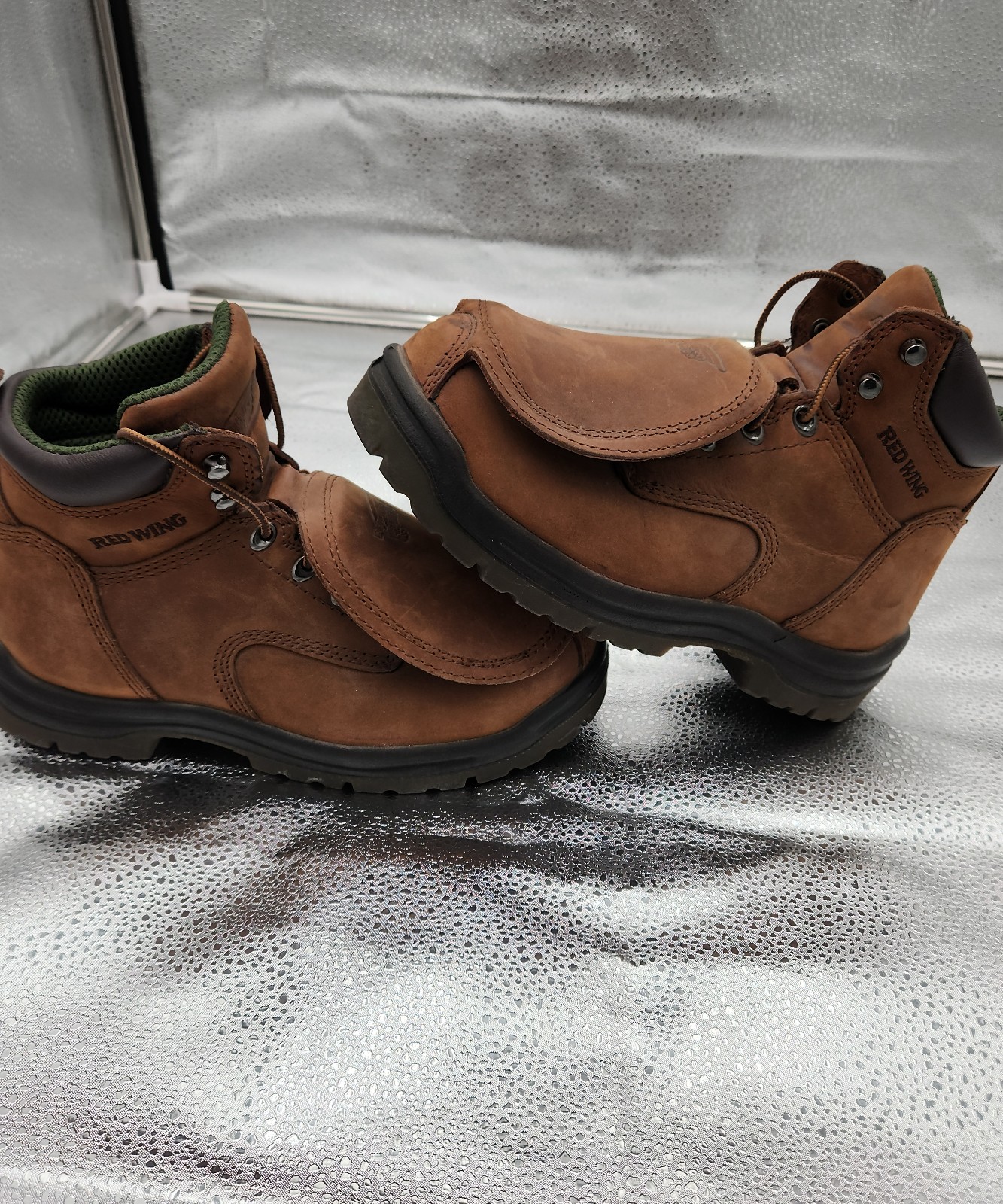 Red wing boots 8 size man
