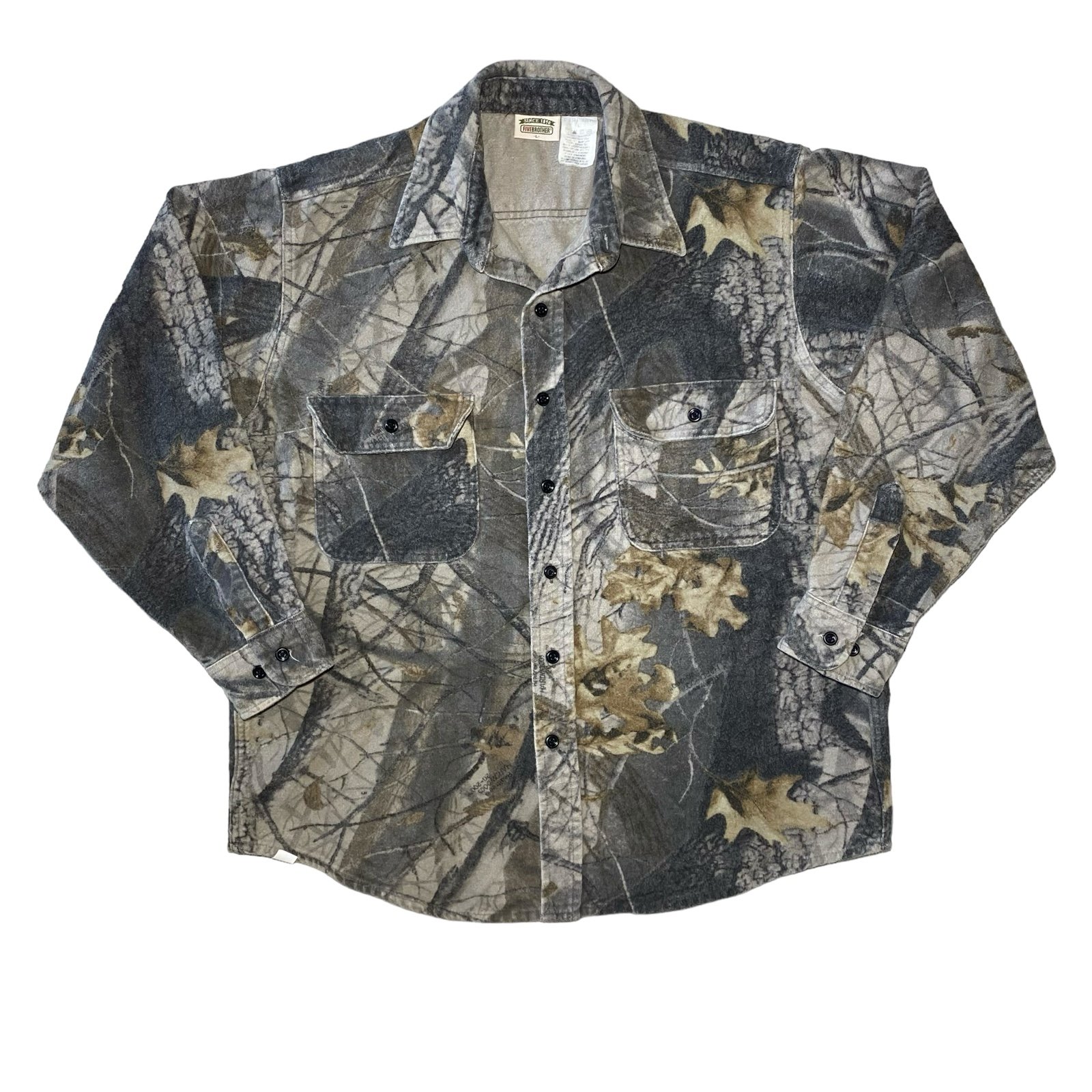 90’s Prentiss Camoflage Button Down