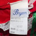Vintage 80s Bryan Baby Girl Calico Ruffle Christmas Prairie Dress Size 6-9M