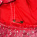 Vintage 80s Bryan Baby Girl Calico Ruffle Christmas Prairie Dress Size 6-9M