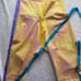 ADIDAS Womens Bike Leggings Shorts Sz S Yellow & Pink NWT MSRP 40 HL6601