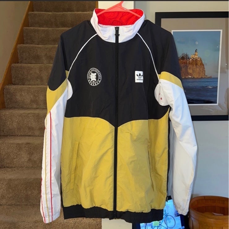 Adidas Evisen Skateboards windbreaker size medium