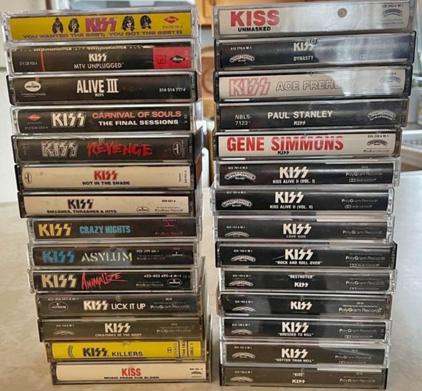 KISS Cassettes
