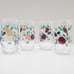 Princess House Vintage Orchard Medley Glass 64 oz Pitcher 4 Tumblers 14 oz