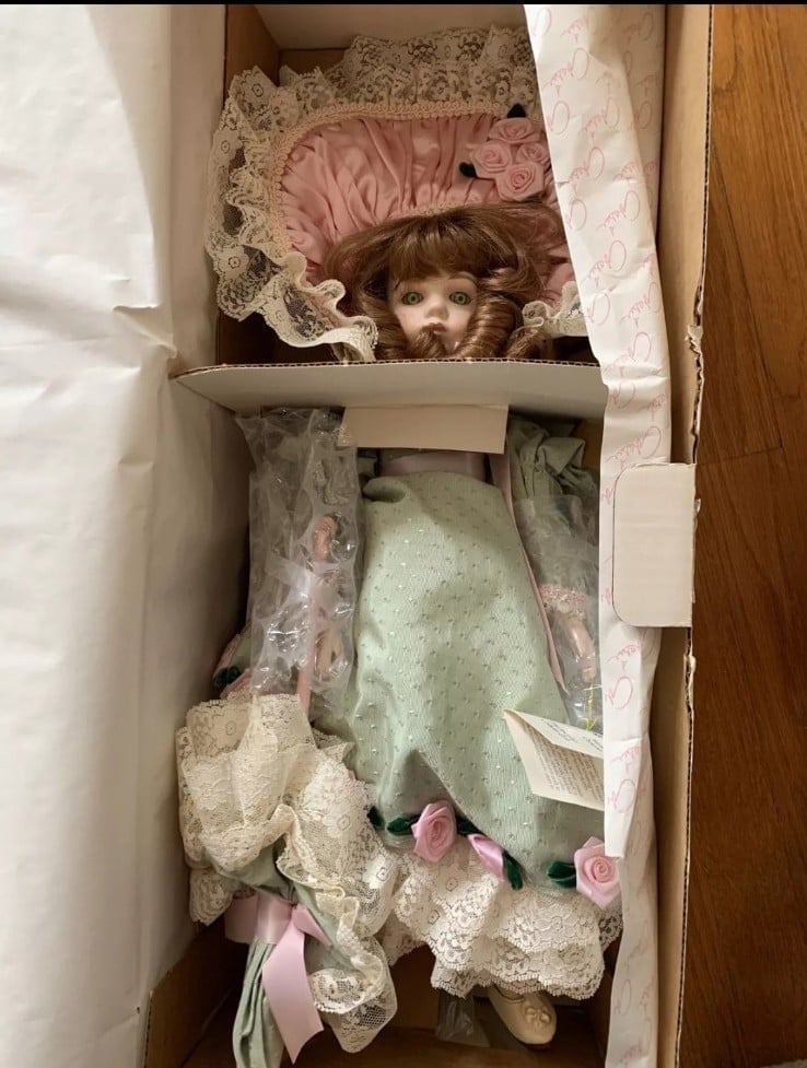 46/500! Marie Osmond Catherine From Wuthering Heights Porcelain 26