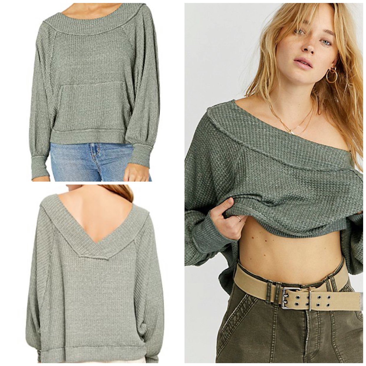 Free People Westend Thermal Top