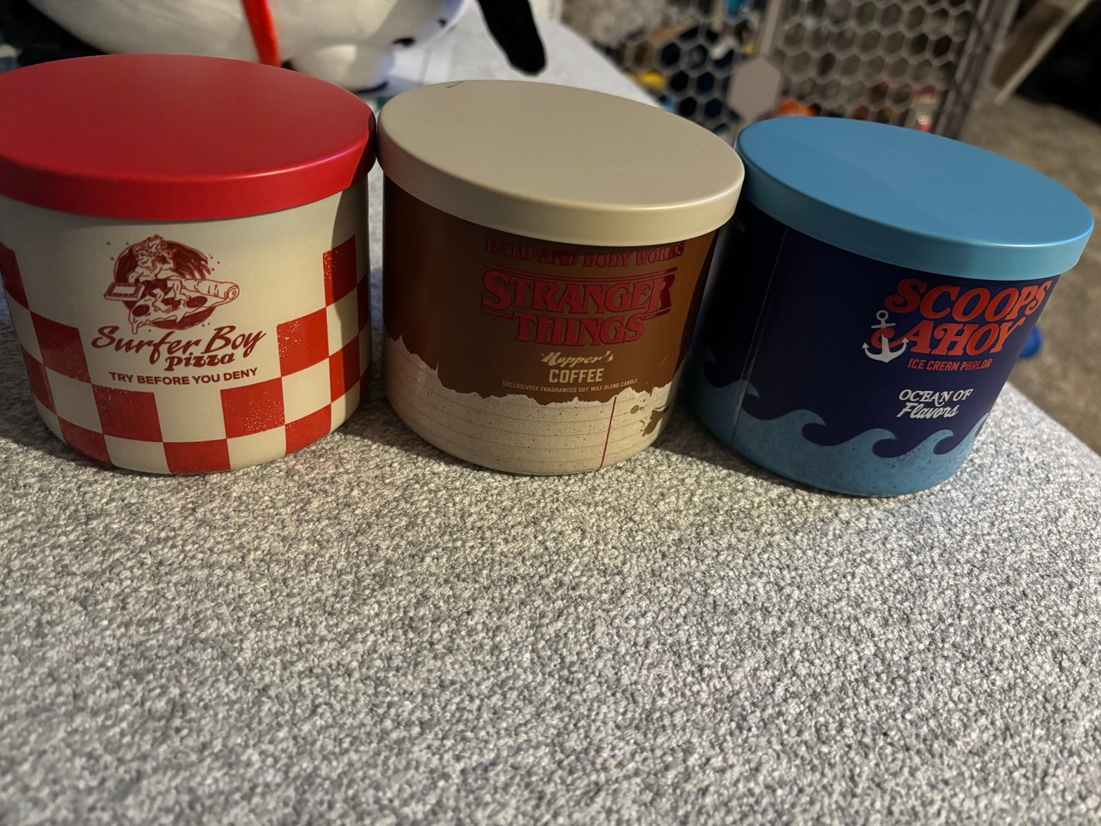 Stranger Things B&BW Candles