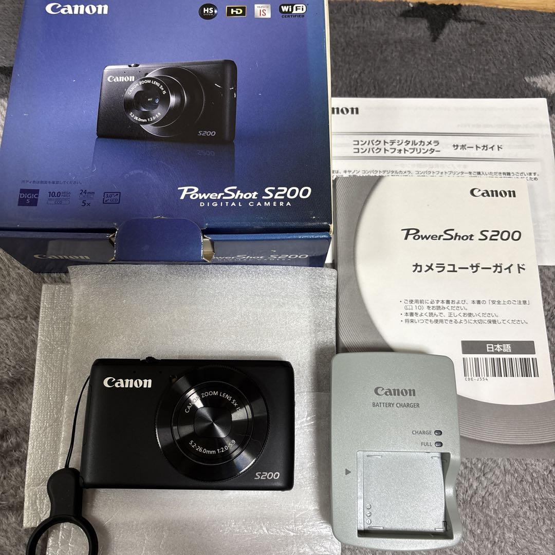【Excellent Condition】Canon PowerShot S200 / Compact Digital Camera