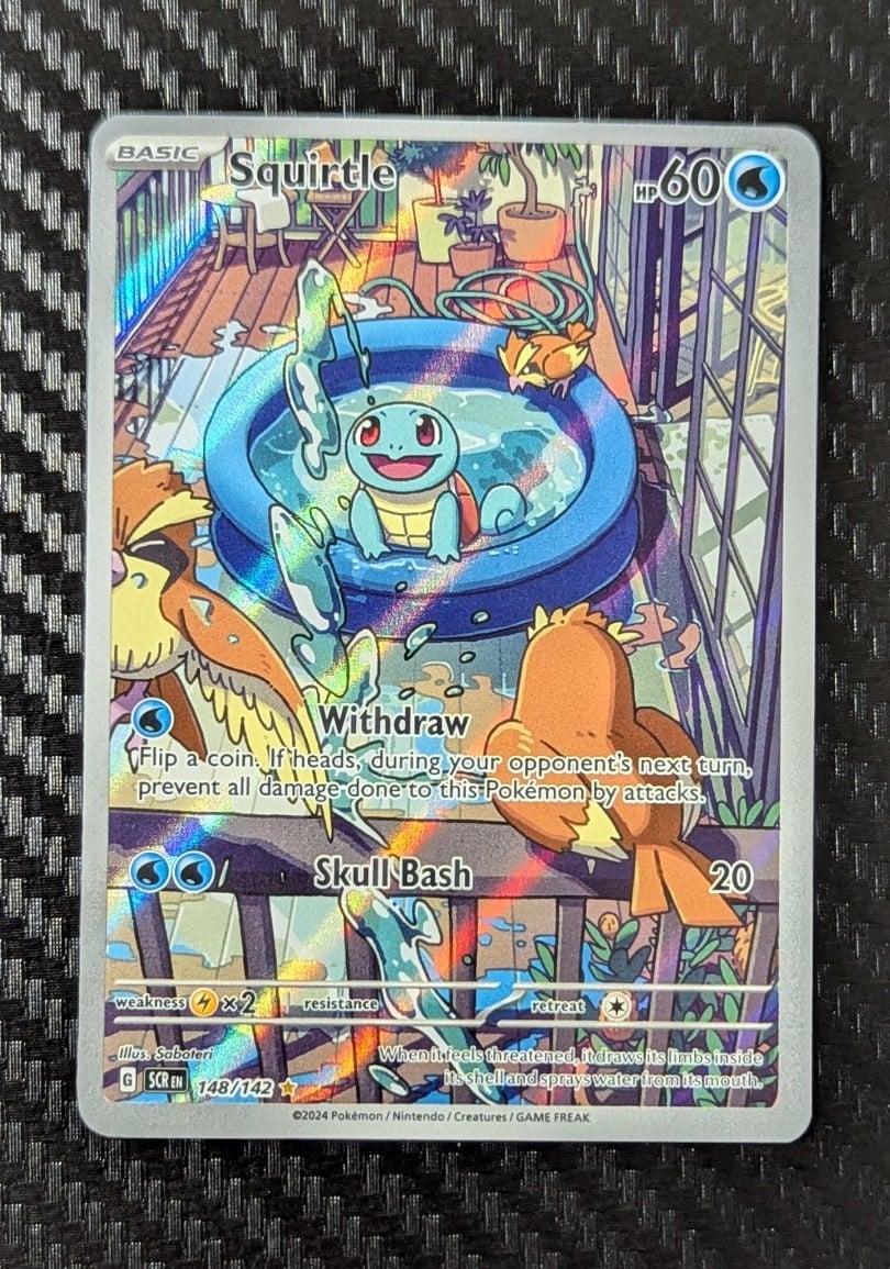 Squirtle - 148/142 Stellar Crown NM