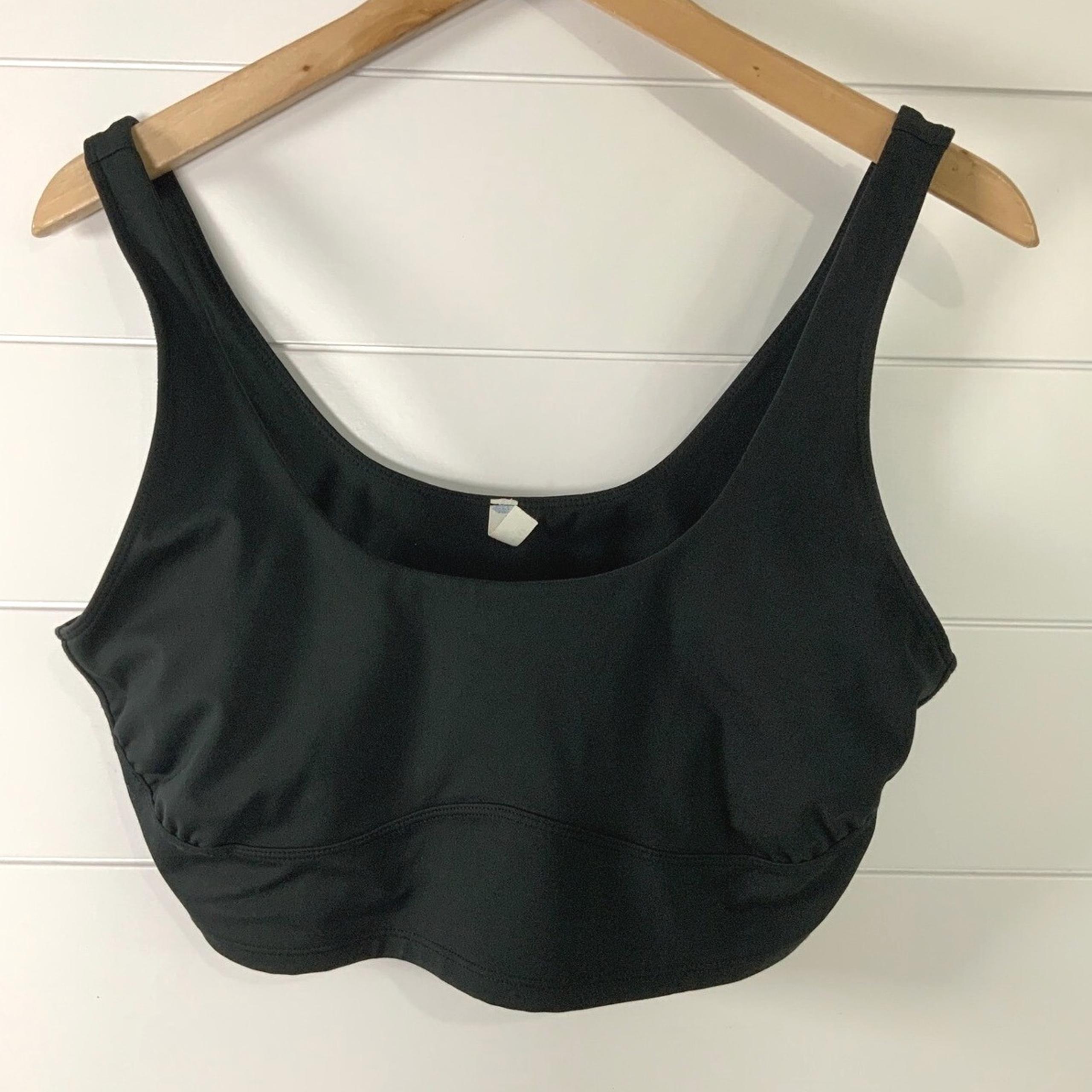 FP Movement by Free People Womens Breathe Easy Sports Bra L Black Activewear
