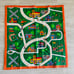 Vintage Handmade Quilted Baby Blanket Town Scene Grandma Multicolor 1990’s 44x46