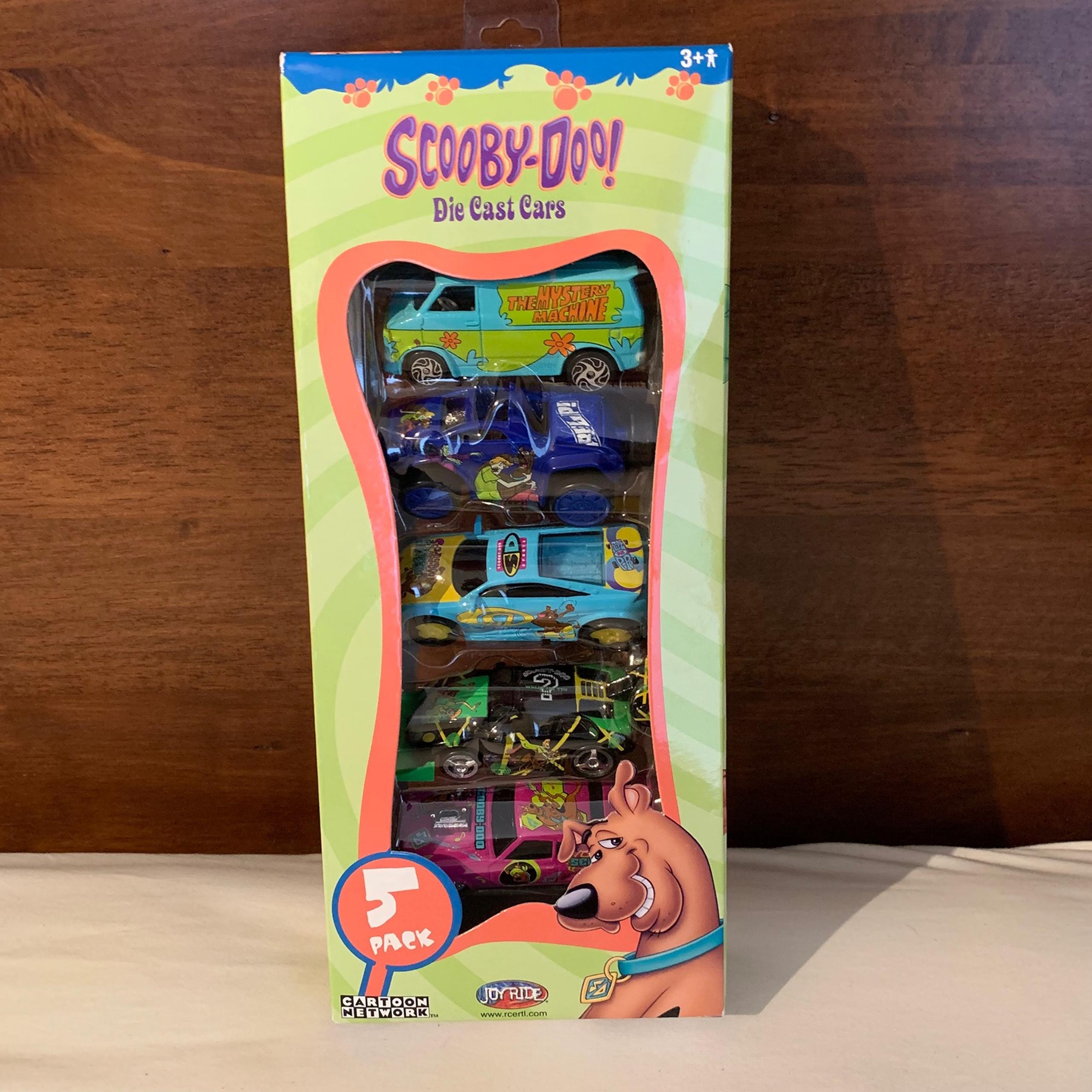 Cartoon Network Scooby Doo Die Cast Cars 5 Pack Collectables