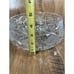 Vintage Heavy Crystal Round Bowl Queen’s Lace Sawtooth Edge Diamond Dish
