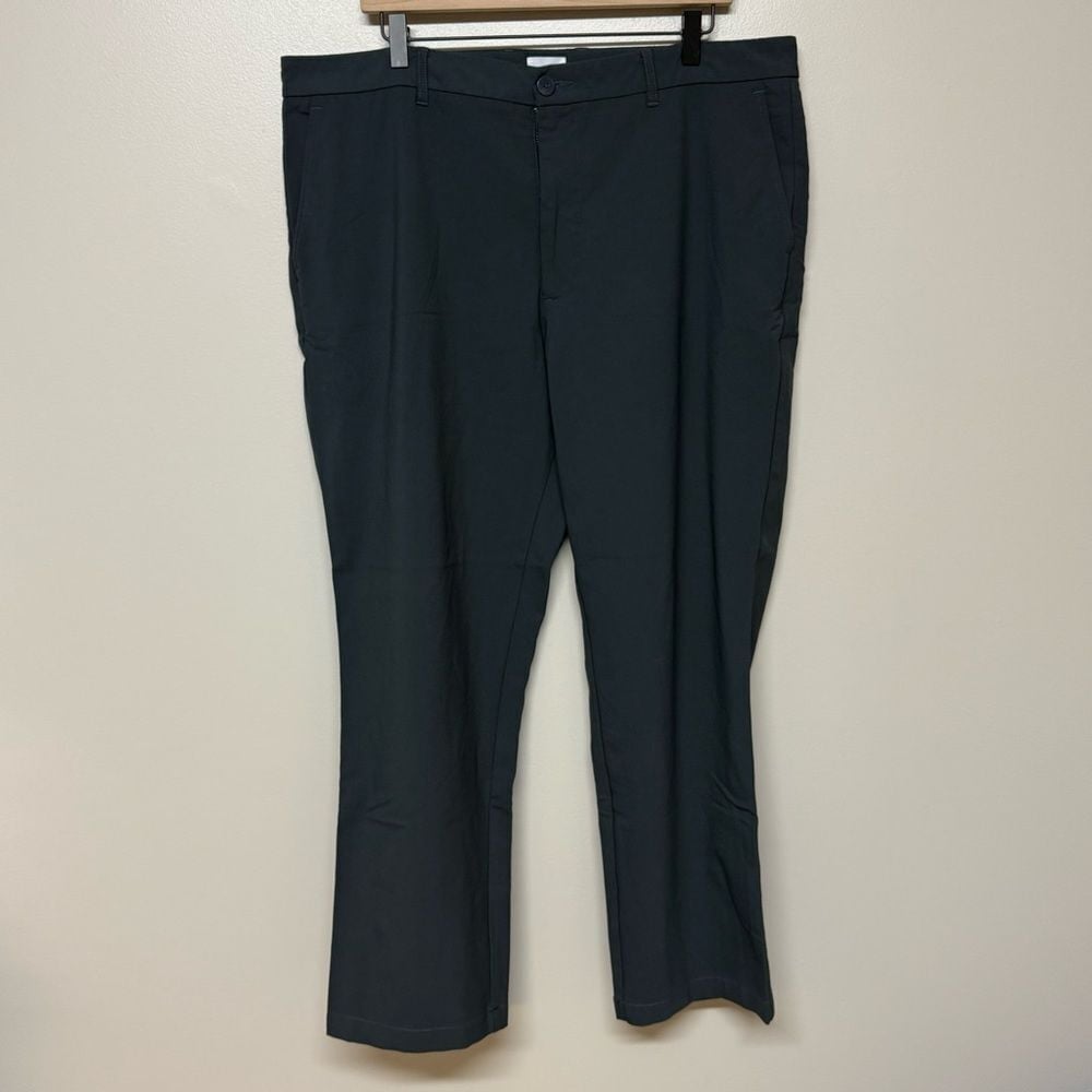 Proof New York Huckberry Charcoal Gray Pants sz 38x29 Casual Travel Comfy