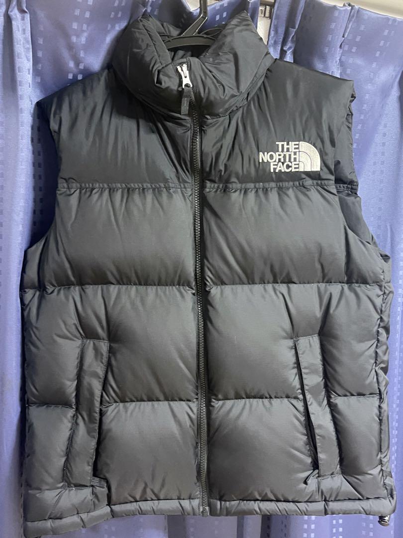 THE NORTH FACE Black Down Vest Size M Nuptse