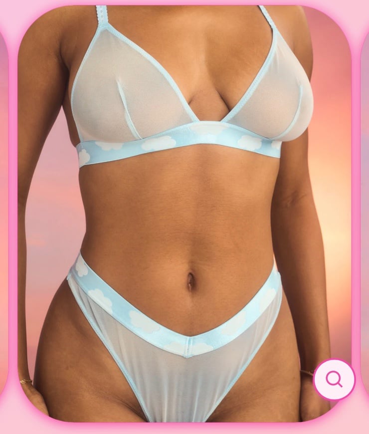 VOIGHT VALENTINA UTOPIA BRALETTE + PANTY SET (Made in Heaven)