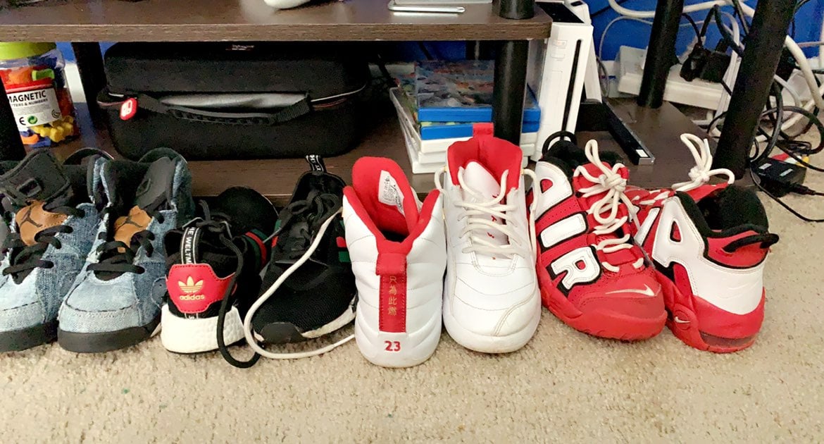 kids Nike shoes