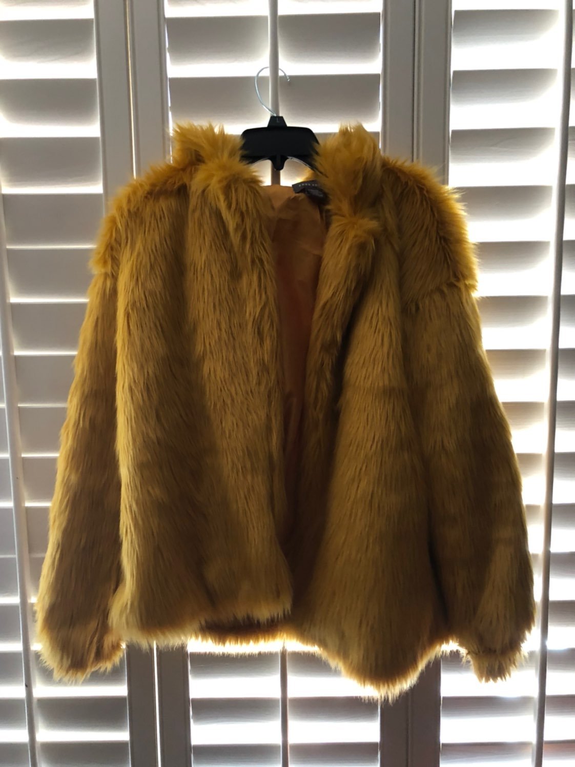 faux fur coat