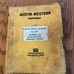 Austin Western 300 Pacer & Super Powershift Grader Parts Catalog Manual No. 486
