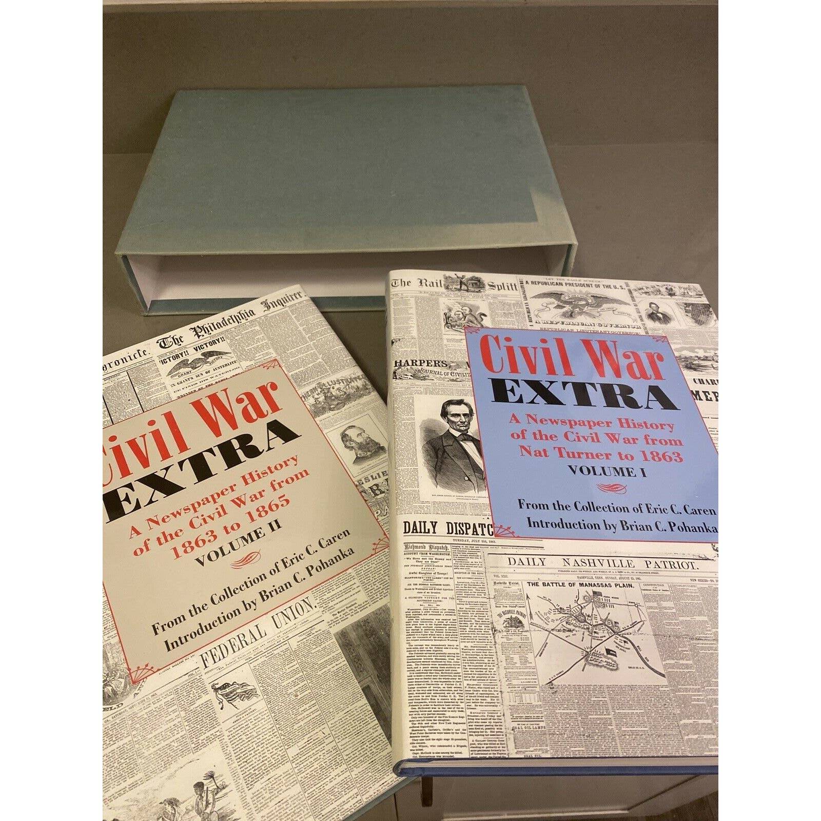 Civil War Extra. 2 Volumes Books
