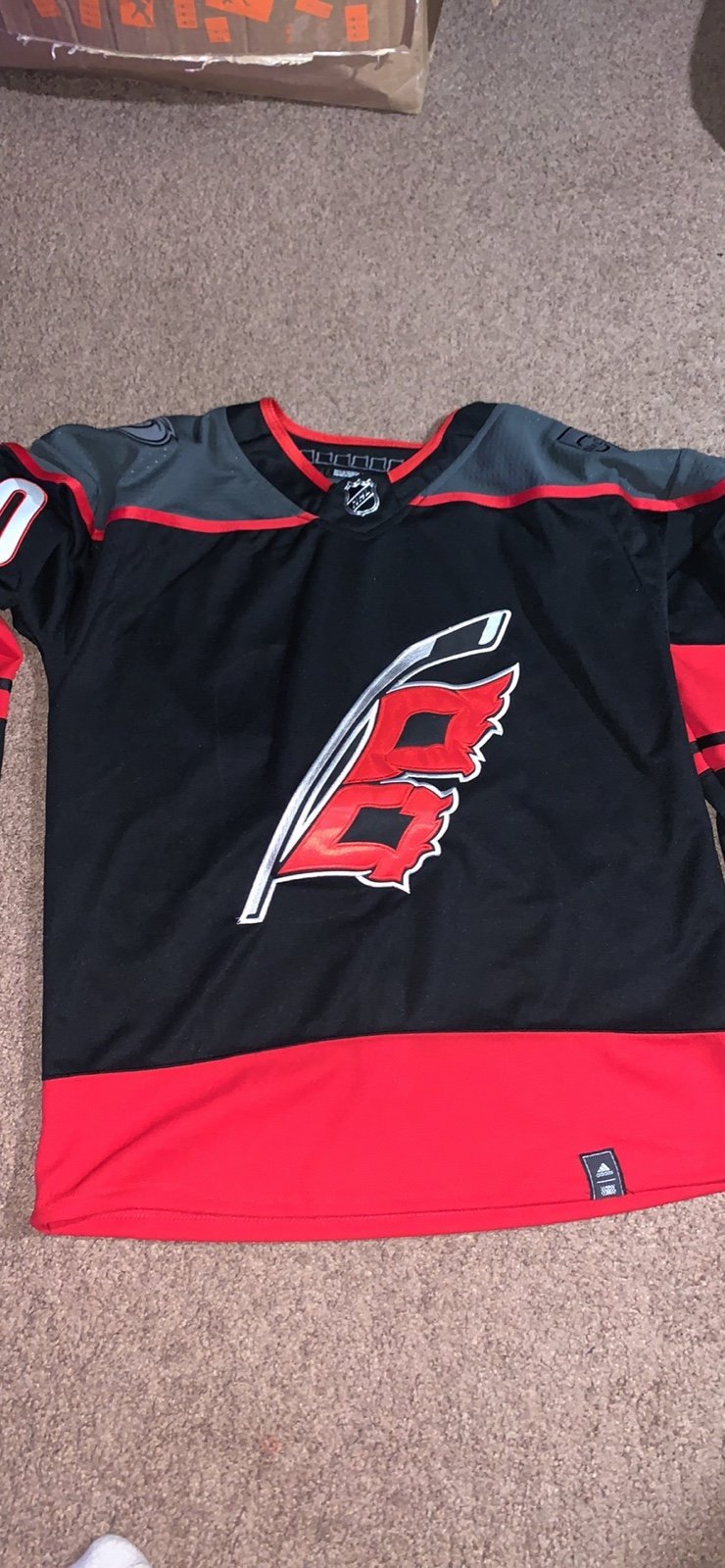AHO hurricanes jersey xl away jersey