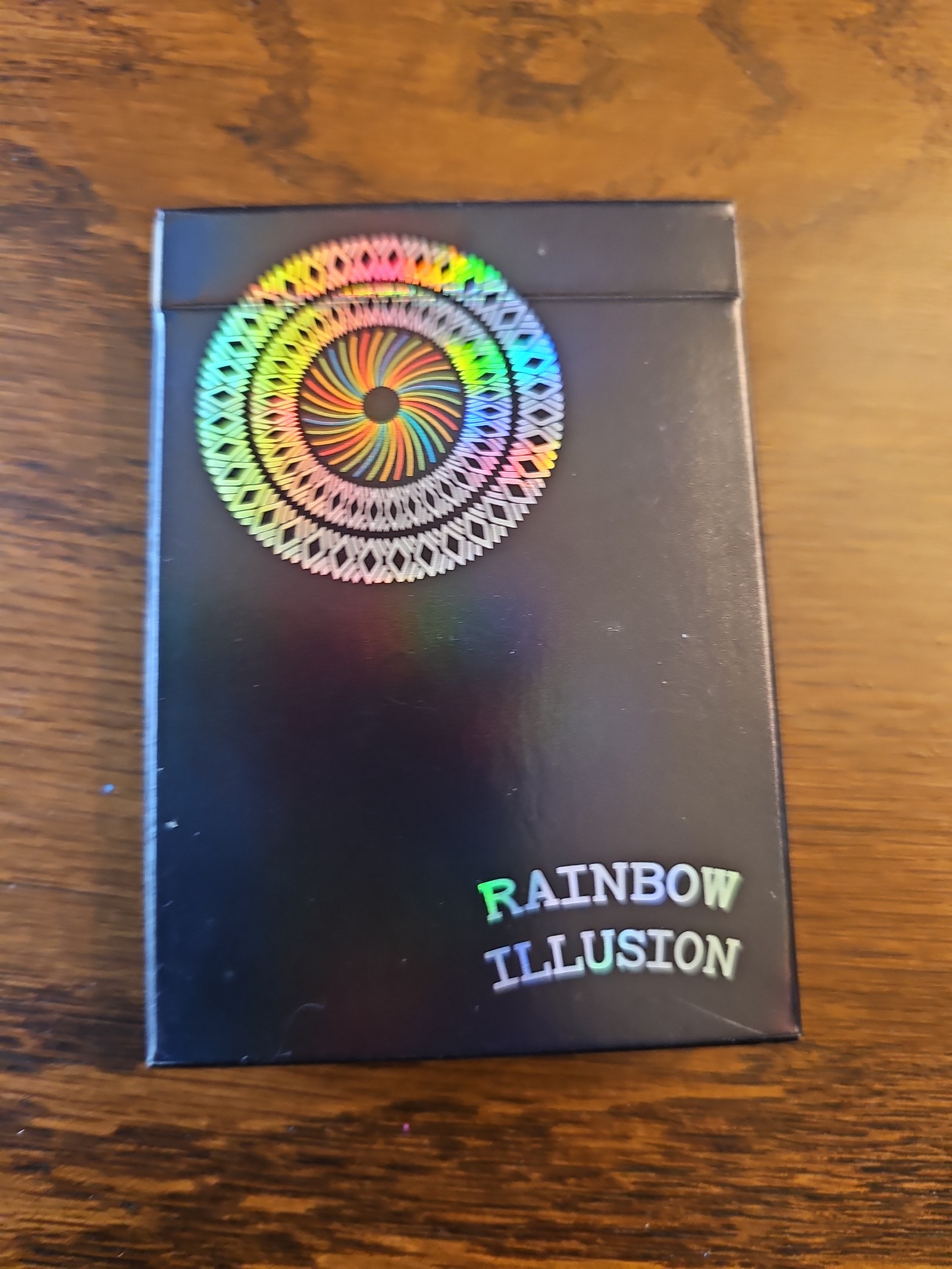 Rainbow Illusion Version 1 Playing Cards - Rare