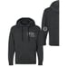 Salty Savage Unisex small FIT F**k, I'm Tired Lounge Hoodie | Basic black leo