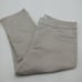 D jeans womens Capri stretch khaki tan beige Pants 14